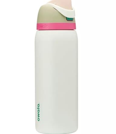 Owala Stainless Steel Water Bottle with Flip-Top Lid, Mint Alpine Sport, 32 Oz