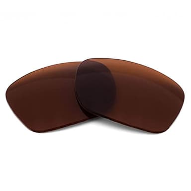 Apex Lenses Non-Polarized Replacement Lenses for Sunski Makani Sunglasses (Brown)