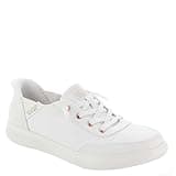 Skechers Women's Hands Free Slip-Ins Skip Cute - B Cute Sweet Sneaker, White, 9.5