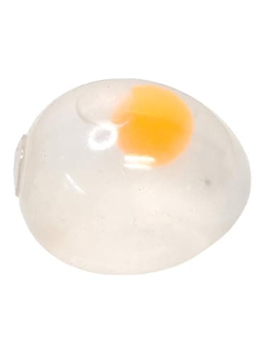 Zugar Land Sticky Splat Egg (2.5 Inch) Gel Squeeze Easter and Party Toy Stress Relief (Random Color Pick)