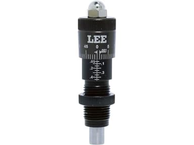 Lee .380/9mm/40 S&W/10mm Micrometer Factory Crimp Seater Adapter, Black, 92128