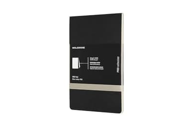 Moleskine PRO Pad, Soft Cover, Large (5" x 8.25") Ruled/Lined, Black, 96 Pages