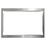 Panasonic 24-inch Microwave Trim Kit, Stainless Steel, for use with 1.2 cu ft NN-CD87KS Panasonic Microwave Oven – NN-TK81KCS