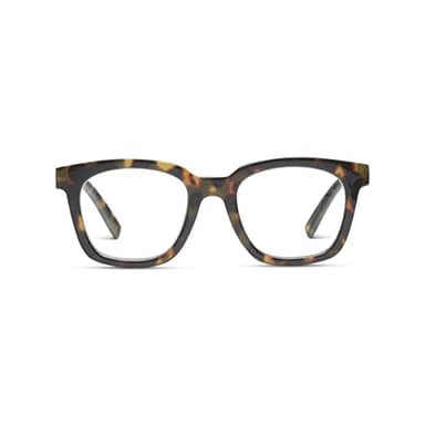 Peepers by PeeperSpecs To the Max Progressive Oversized Blue Light Blocking Glasses - Tortoise +2.00