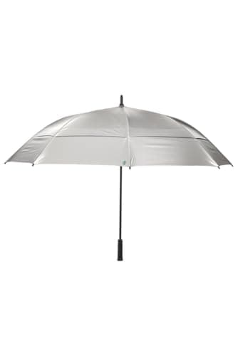 Coolibar Golf Umbrella - UPF 50+ Sun Protection - Tournament in Silver