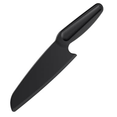 Professional Nylon Knife for Nonstick Pans #1169, Kitchen Plastic Knife Safe for Kids, Straight Edge Heat-resistant, Nonstick Cutter Best for Brownies, Cakes, Bread and Bars | 5" Blade Black