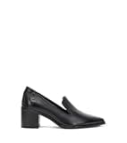 Frye Sadie Venetian Women's Leather Slip-On Loafer Shoes - Comfortable & Stylish Casual Footwear, Black - 8.5 M
