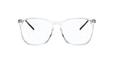 Ray-Ban RX5387 Square Prescription Eyeglass Frames, Transparent/Demo Lens, 54 mm