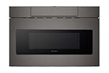 Sharp SMD2470AH 24" Microwave Drawer with 1.2 cu. ft. Capacity in Black Stainless Steel