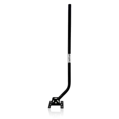 FMUSER Antenna Mast Pole, Adjustable TV Antenna Mounting Pole with Weatherproof Mount Bracket, Ideal for Outdoor Antenna, Satellite Dish, Weather Station Installation