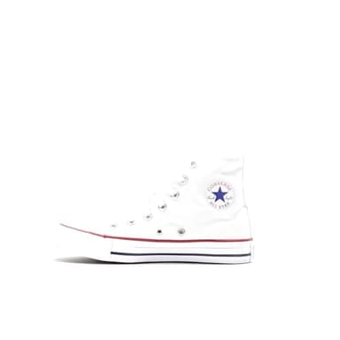 Converse Unisex Adult Chuck Taylor All Star High Top, Optical White, 13.5 Womens/11.5 Mens