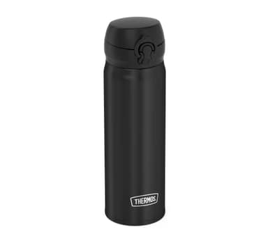 THERMOS 4035.232.075 Ultralight Thermos Flask, Black, 750 ml, Extremely Lightweight, 275 g, Drinking Bottle, Dishwasher Safe, Thermos Flask Keeps Hot for 10 Hours, Cold for 20 Hours, BPA-Free