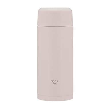 Zojirushi Mahobin SM-MS25-HM Stainless Steel Mug Water Bottle, 8.5 fl oz (250 ml), Screw Type, Dishwasher Safe, Seamless Tub, Only 2 Cleaning Points, Sheer Gray