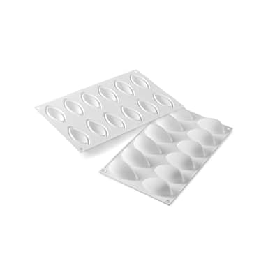 Silikomart Silicone Mold Quenelles - 63x29 h 28 mm (1 Each)