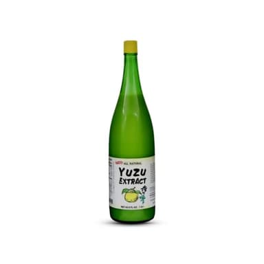 Shirakiku Pure Yuzu Extract - Sweet & Tangy Japanese Citrus Juice for Baking, Drinks & Food Flavoring - 60.8 FL Oz