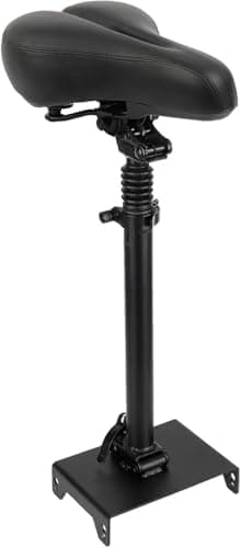 Yungeln Electric Scooter Seat Saddle,Adjustable Height Double Damping Comfortable Saddle Compatible with Ninebot Max G30 Electric Scooter