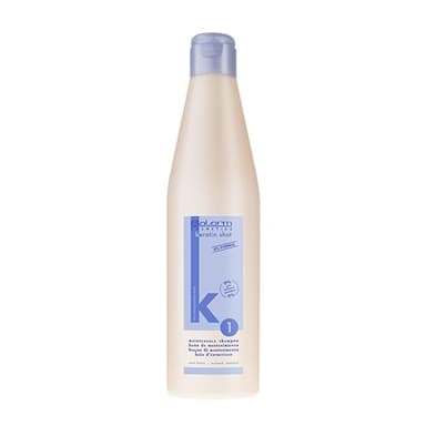 SALERM - Keratin Shot - Sulfate-Free Shampoo - 500 ml - Preparation and Maintenance for Keratin Straightening Treatment - Smooth and Shiny Hair