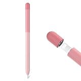 Delidigi iPencil Case for Apple Pencil 1st Generation Gradient Color Silicone Protective Cover Sleeve Accessories Compatible with Apple Pencil 1st Gen Pink