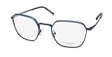 Oga 10165o Titanium No Allergy Premium Quality Materials Eyeglass Frame/Eyewear [51-22-145, blue/grey]