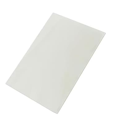 50 Count Edible Rectangle Rice and Wafer Paper,9x12.6 inches for candy packaging or food decoration