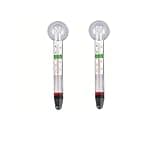 LABO Floating Aquarium Thermometer – Glass - Mercury Free – Safe for Freshwater and Saltwater Fish