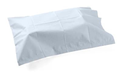 Avalon 703 Disposable Pillowcases, Blue, 21” Wide x 30” Long (Pack of 100) ― Single-Use Pillowcases ― Tissue with Poly Back to Help Prevent Leak-Through ― Pebble Embossed ― Medical Supplies