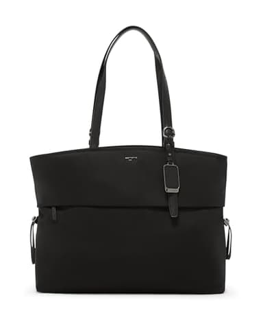 Tumi Womens Cam Large Tote Black/Gunmetal One Size