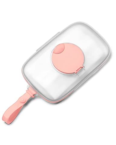 Skip Hop On-The-Grab & Go Wipes Case Dispenser Blush