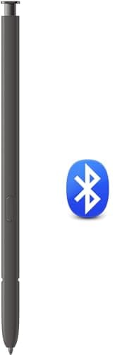 Galaxy S24 Ultra S Pen [WithBluetooth |4096 Pressure Sensor ] Replacement for Samsung Galaxy S24 Ultra 5G All Versions Touch Stylus Pen with 5xTips/Nibs (Black)