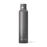RTIC 26oz Journey Bottle for Water, Metal Stainless Steel Vacuum Insulated, BPA Free, Reusable, Hot and Cold Drinks, Travel, Sports, Camping, Graphite