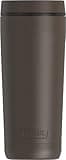 THERMOS ALTA SERIES Stainless Steel Tumbler 18 Ounce, Espresso Black