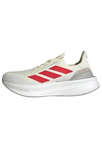 Adidas Men's Ultraboost 5X Running, Off White/Better Scarlet/Crystal White, 9.5