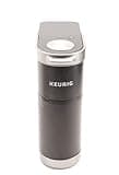 Keurig K-Mini Plus Single Serve K-Cup Pod Coffee Maker, with 6 to 12oz Brew Size, Stores up to 9 Pods, Travel Mug Friendly, Matte Black (Renewed)
