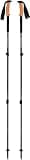 BLACK DIAMOND Trail Cork Trekking Poles, Pair of 2 Lightweight Collapsible Aluminum Hiking Sticks with Cork Grips for Backpacking, Walking, Camping, Mountaineering, Granite