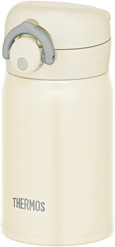 Thermos JOP-250 NW Water Bottle, Vacuum Insulated Travel Mug, 8.5 fl oz (250 ml), Natural White