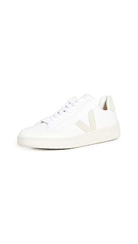 Veja Women's V-12 Sneaker, Extra-White/Sable, 8 Medium US