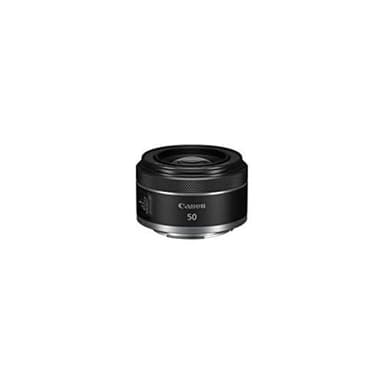 Canon RF50mm F1.8 STM Lens, Fixed Focal Length Prime Lens, Compatible with EOS R Series Mirrorless Cameras, Black