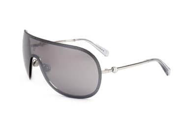 Moncler Sunglasses ML 0256 Avionn 16C Silver, Ice Grey/Silver Mirror