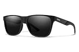 SMITH Optics Lowdown Steel Sunglasses – Performance Sports Active Sunglasses For Running or Everyday Wear – For Men & Women – Black + Black ChromaPop Polarized Lenses