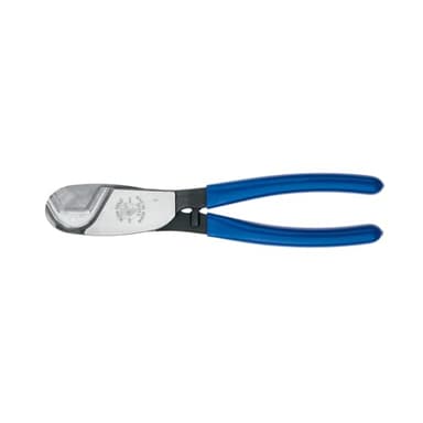 Klein Tools 63030 Cable Cutter, Made in USA, Coaxial Cutter for 1-Inch Aluminum and Copper Cable, One-Hand Shearing