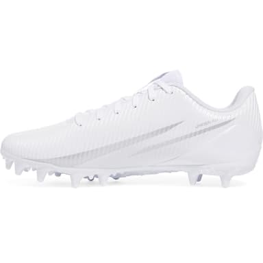 Under Armour Men's Blur Select Football Cleats, (100) White/Metallic Silver/Metallic Silver, 11, US