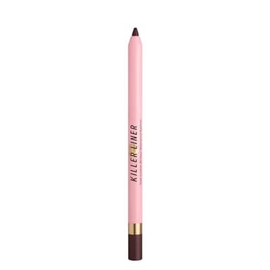 Too Faced Killer Liner 36-Hour Gel Eyeliner Pencil | Long Lasting, Waterproof, Non-Flaking Eyeliner Pencil, 0.04 Ounce, Chocolate
