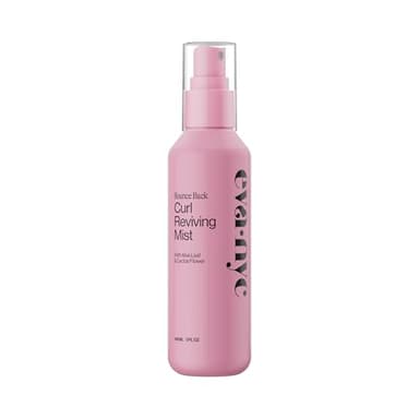 Eva NYC Lightweight Curl Reviving Mist - Anti-Frizz, Hydrate + Define Curls - Non-Sticky Dewy Spray to Revive Fallen Strands with Aloe Leaf + Cactus Flower - Sulfate Free - Melon Scent - 5 fl oz