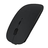 SUNGI Bluetooth Mouse for Laptop/MacBook/iPad/Android PC,Rechargable Quiet Slim Wireless Mice Compatible with Windows/Linux/Tablet,Black