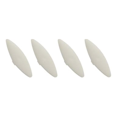 Bumper Kit of Toilet Seat, Replacement Repair Part K-1133070 Toilet Seat Bumpers Service Compatible with Kohler Toilet k-4636 k-4713, Pack of 4, White