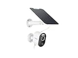 REOLINK 5MP Solar Security Cameras Outdoor Wireless, Spotlight Color Night Vision, 2.4G/5Ghz WiFi Home Surveillance, Solar/Battery Powered, Human/Car Detection, Local Recording, Argus 3 Pro Kit