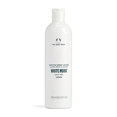 The Body Shop White Musk Body Lotion, Paraben-Free Moisturizer, 13.5 Fl. Oz.