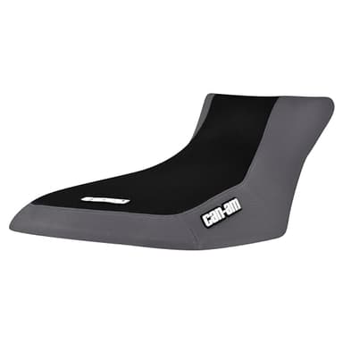 Enjoy Mfg Seat Cover - Compatible with Can Am 2012-2024 Outlander 450 500 570 650 800 850 1000 Black top Standard #360 (Grey Sides/Black top Standard)