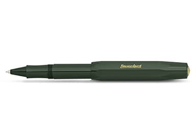 Kaweco CLASSIC SPORT Rollerball Green I Gel/Ballpoint Pen Including 0.7 mm Refill I in Classic Design with Ceramic Ball 13.5 cm