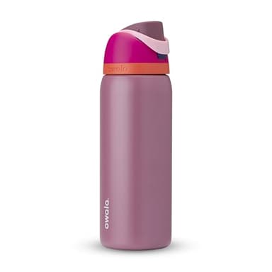 Owala FreeSip Insulated Stainless Steel Water Bottle with Straw, BPA-Free Sports Water Bottle, Great for Travel, 32 Oz, Crown Jewel